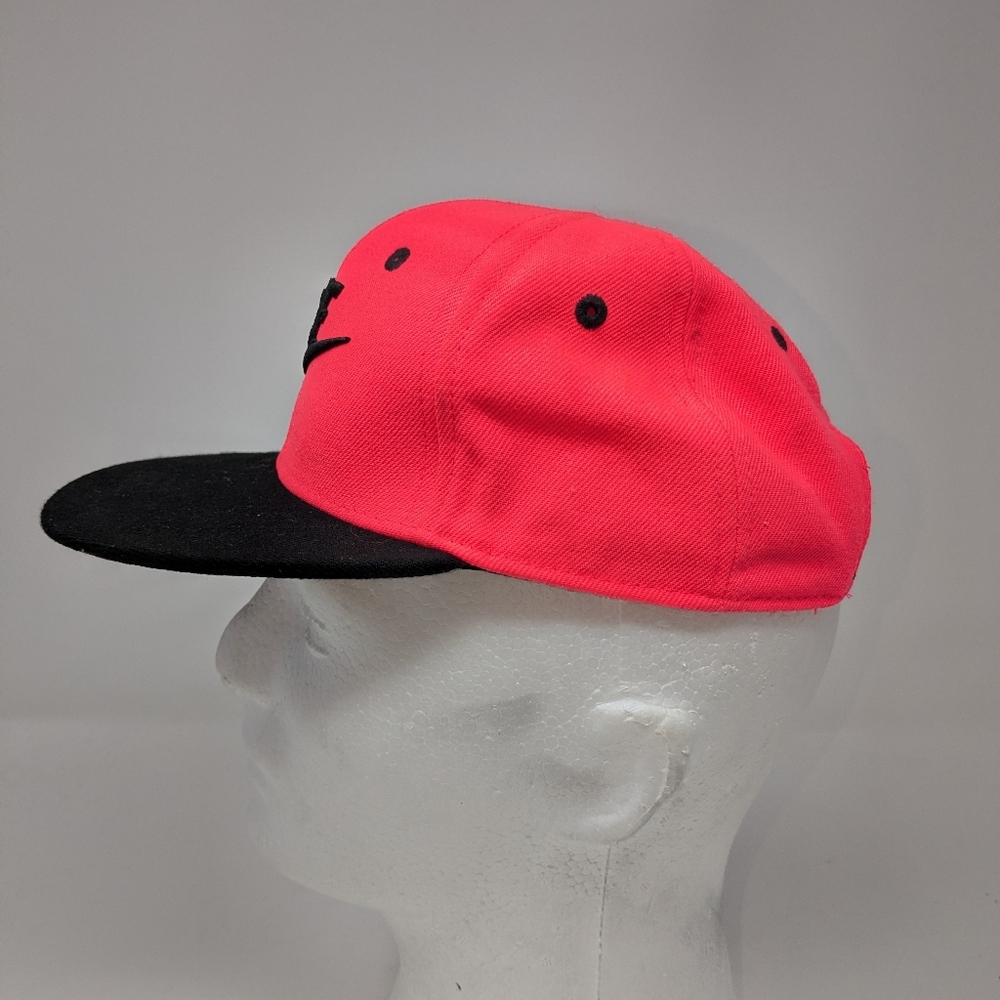 Nike True Hat Pink/Black Flat Billed Snapback Size 4-7 - Picture 3 of 8